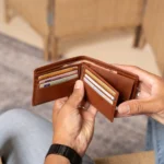 Men’s Brown Leather Wallet | Slim & Durable